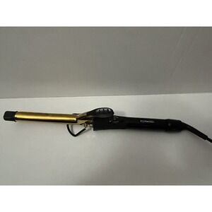 "Plugged In" Curling Iron 3/4"-Black And Gold, Tested